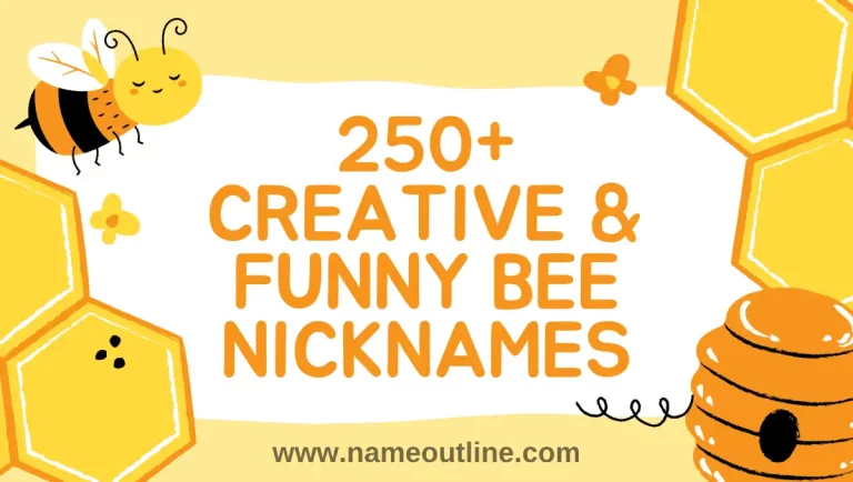 250+ Creative & Funny Bee Nicknames 