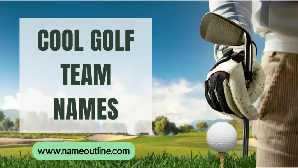 Cool golf team names
