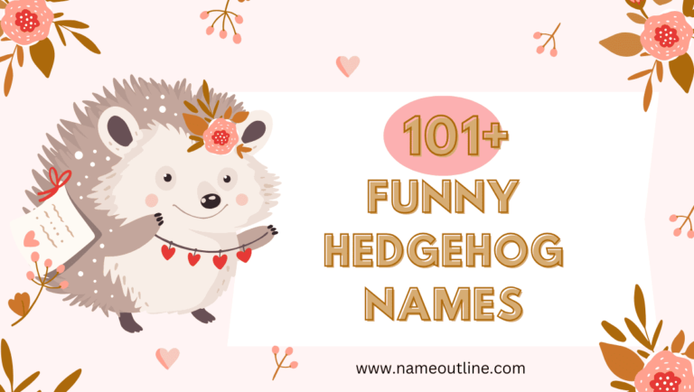 Prickles of Laughter: Discovering 101+ Funny Hedgehog Names