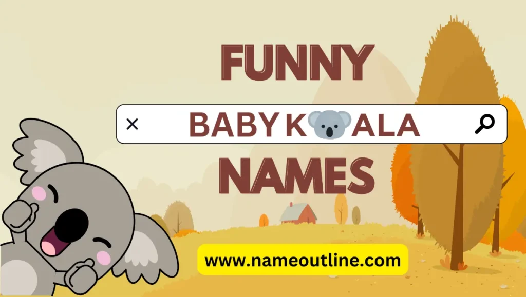 Funny Baby Koala Names