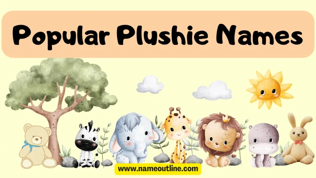 Popular Plushie Names