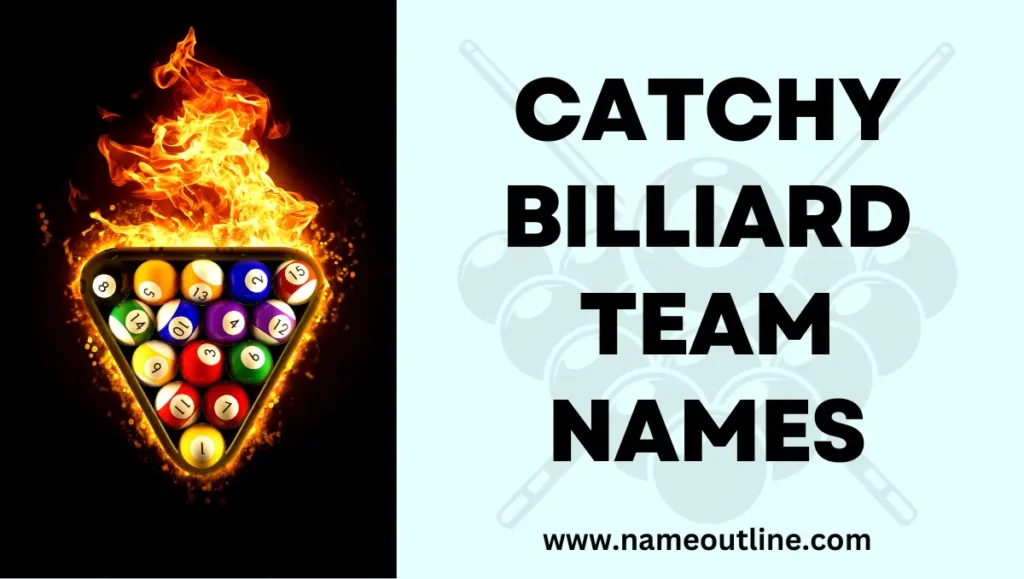 Making A Splash Dive Into The Fun With Funny Pool Team Names Name