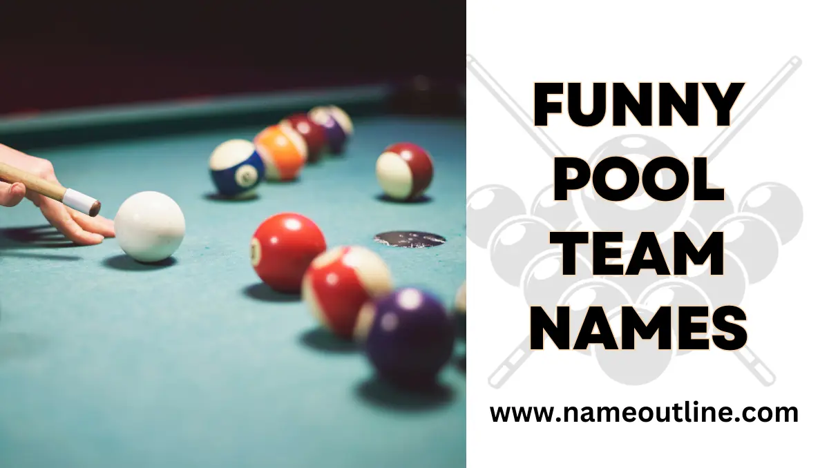Making A Splash Dive Into The Fun With Funny Pool Team Names Name