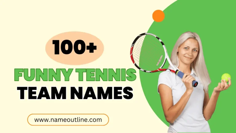 Unleashing the Laughter with 100+ Funny Tennis Team Names