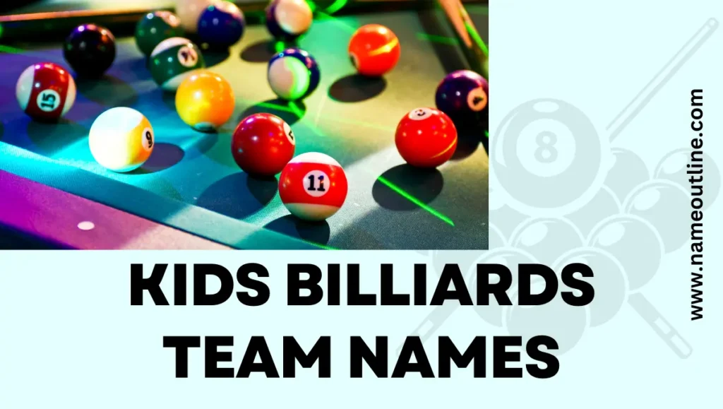 Making A Splash Dive Into The Fun With Funny Pool Team Names Name
