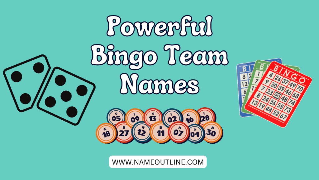 Powerful Bingo Team Names