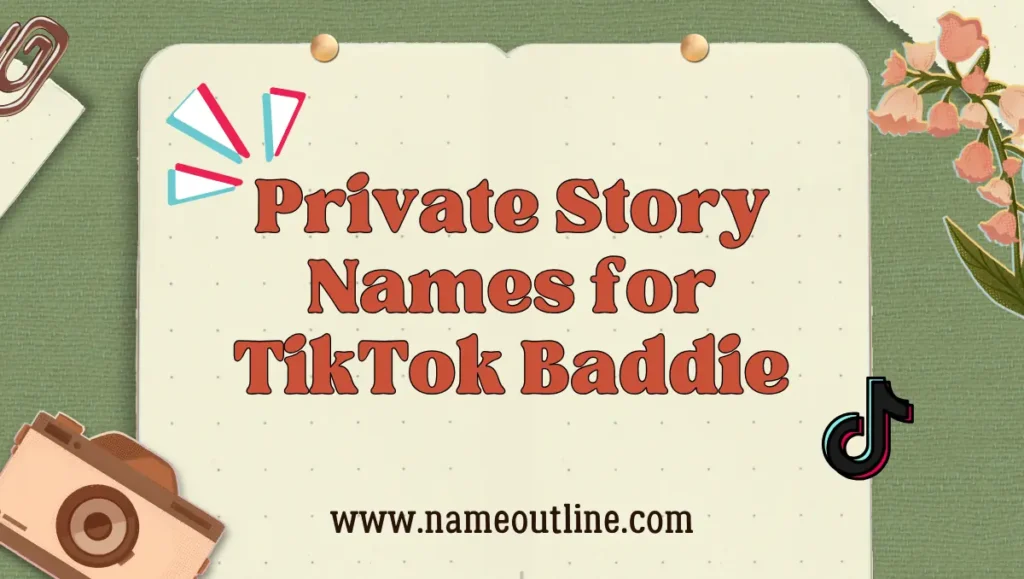 Private Story Names for Tiktok Baddie
